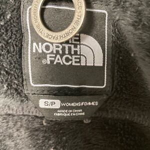 The North Face Charcoal black Fleece Jacket